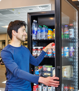 smart cooler | On Point Amenities
